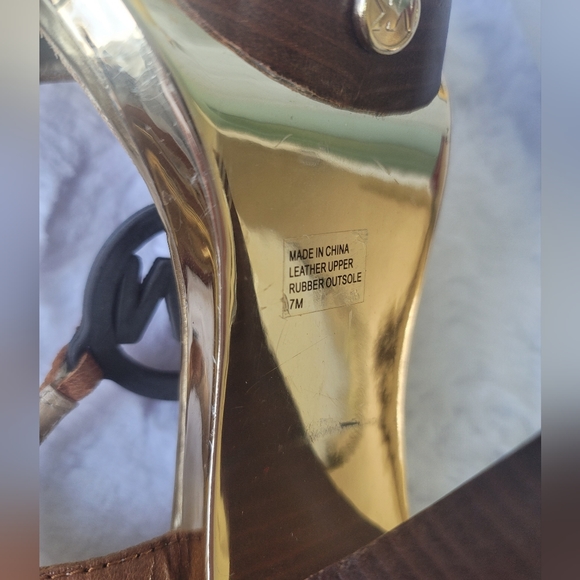 Michael Kors Brown Stiletto Style Size 7M - Picture 7 of 9